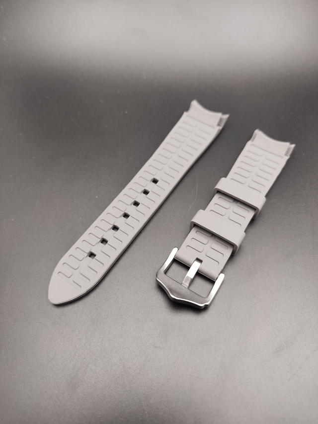 20mm silicone incurvé (plusieurs coloris)