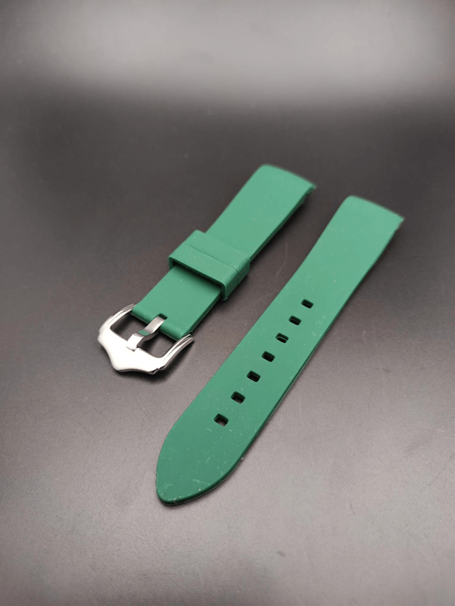 20mm silicone incurvé (plusieurs coloris)